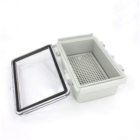 clear electrical enclosure|enclosure with clear lid.